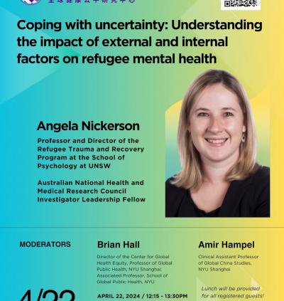 Coping with uncertainty: Understanding the impact of external and internal factors on refugee mental health