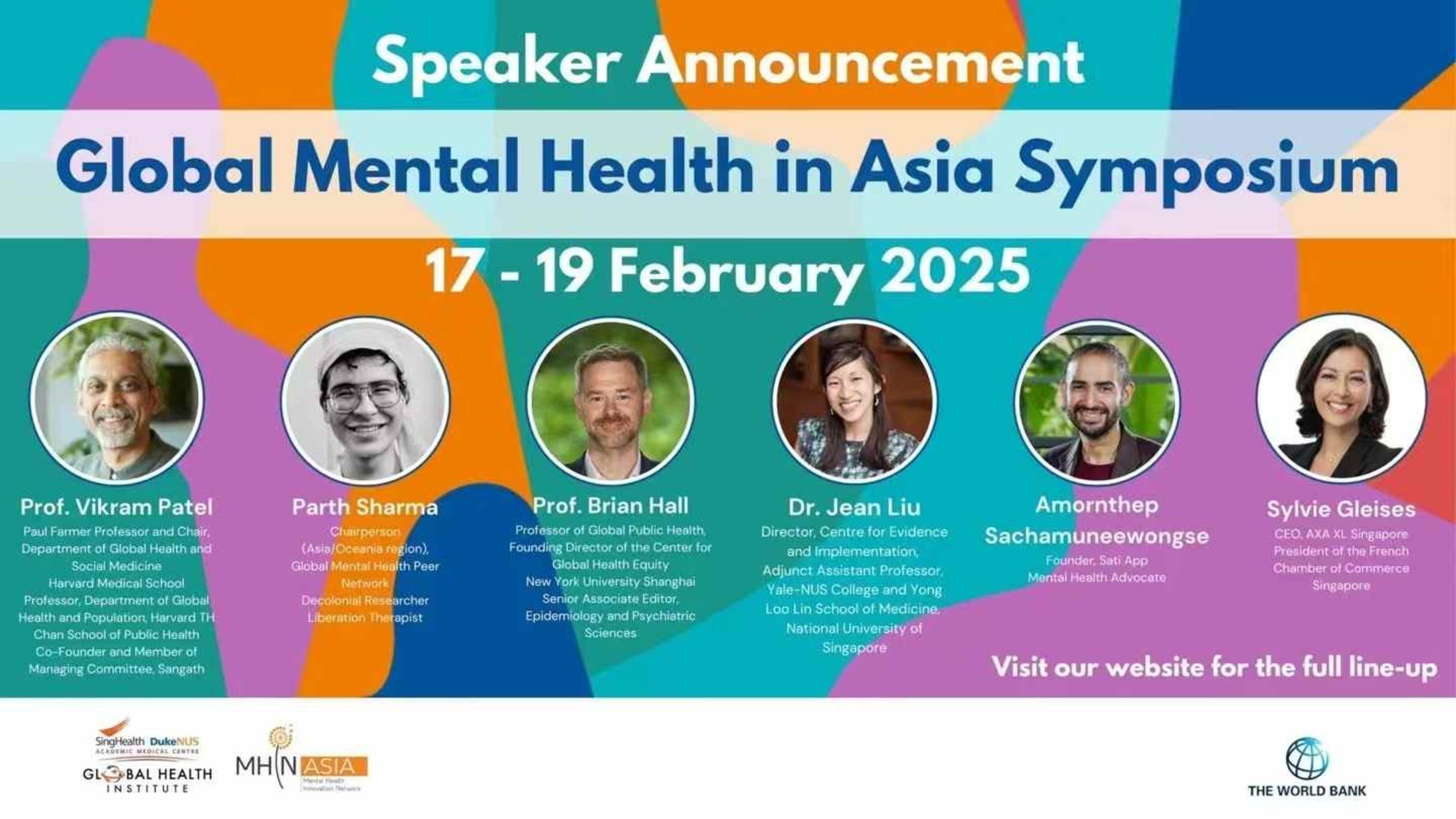 Global Mental Health in Asia 2025 Symposium